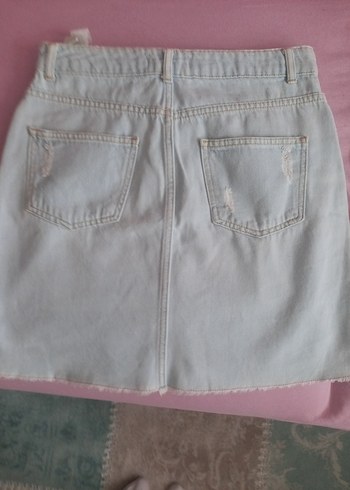 s Beden mavi Renk Defacto Denim Mini Etek
