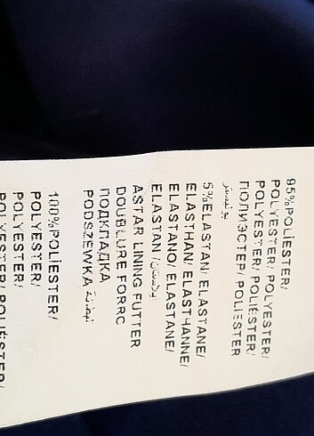 Lacivert Elbise - Görsel 6