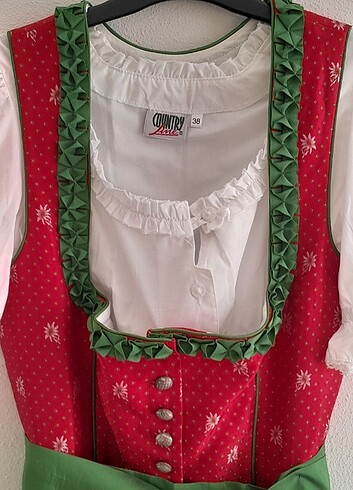 AVUSTURYA'dan  ORJİNAL DİRNDL - Görsel 5