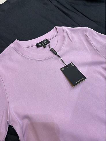 s Beden beyaz Renk Massimo Dutti T-Shirt