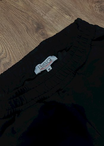 s Beden Siyah Kadın Regular Fit Kumaş Jogger