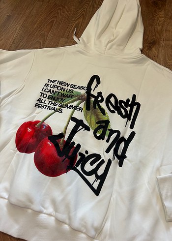 Bershka Bershka Oversize Pamuklu Sweatshirt