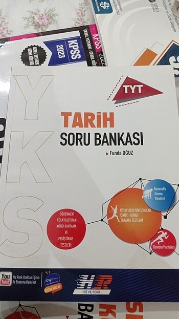 TYT TARİH soru bankası hız ve renk yayınları 