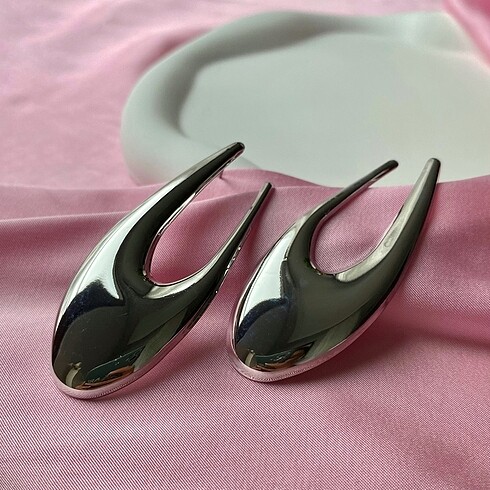 Zara Vıp Zara Model Silver Küpe