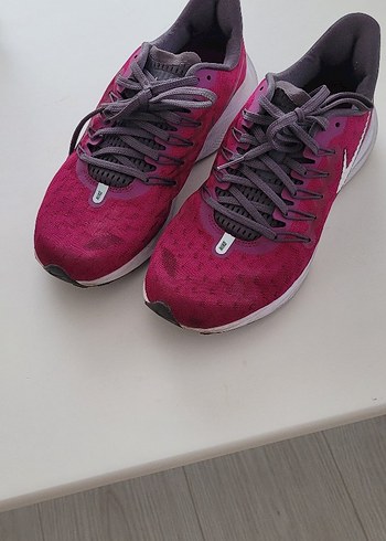 39 Beden Kadın Pembe Spor Ayakkabı Bağcıklı