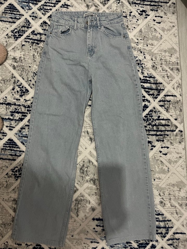 Buz mavisi kot pantolon 36 beden - Görsel 4