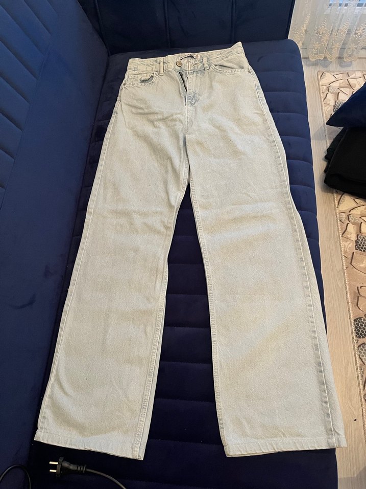 Buz mavisi kot pantolon 36 beden - Görsel 2