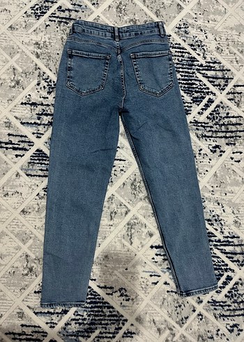 Kadın mavi kot pantolon 38 beden - Görsel 2