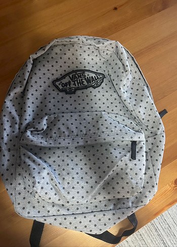 Gri Puantiyeli Vans Kadın Sırt Çantası - Görsel 2
