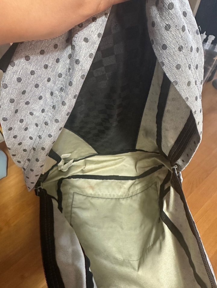 Gri Puantiyeli Vans Kadın Sırt Çantası - Görsel 5