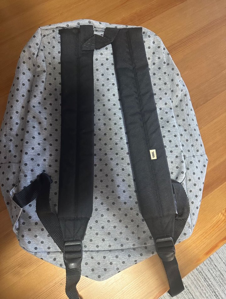 Gri Puantiyeli Vans Kadın Sırt Çantası - Görsel 3