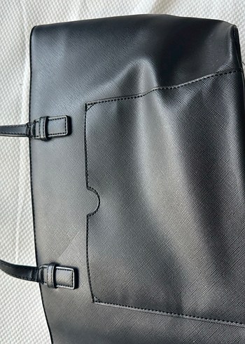 Mango Siyah Deri Kadın Omuz Çantası - Görsel 3