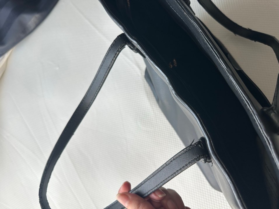 Mango Siyah Deri Kadın Omuz Çantası - Görsel 5