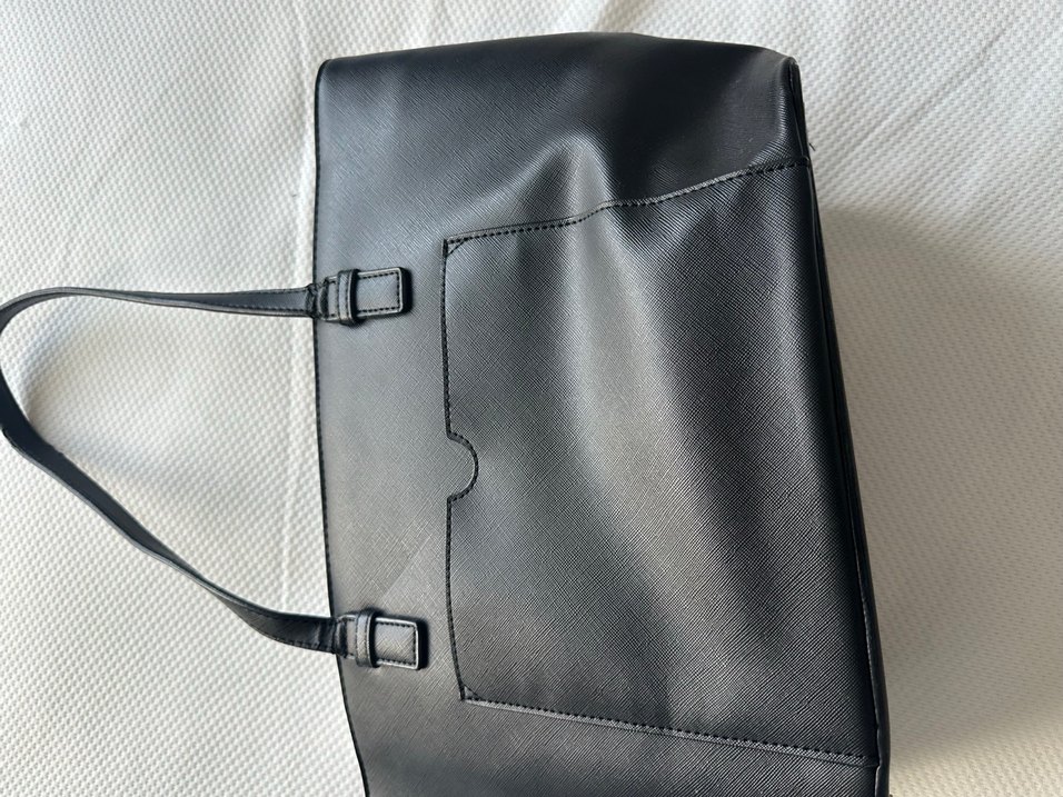 Mango Siyah Deri Kadın Omuz Çantası - Görsel 3