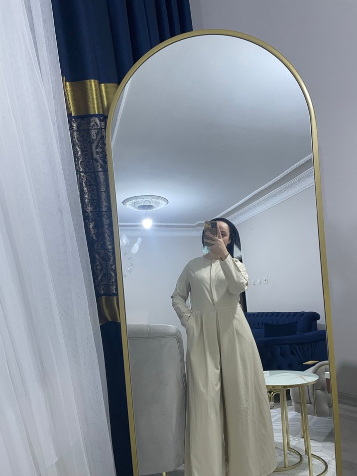 Bej rengi tulum - Görsel 3