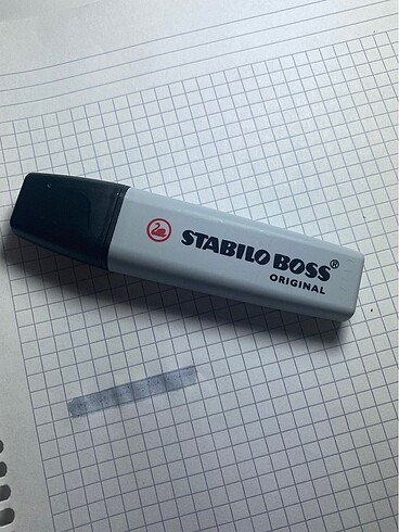 Gri Stabilo Marker