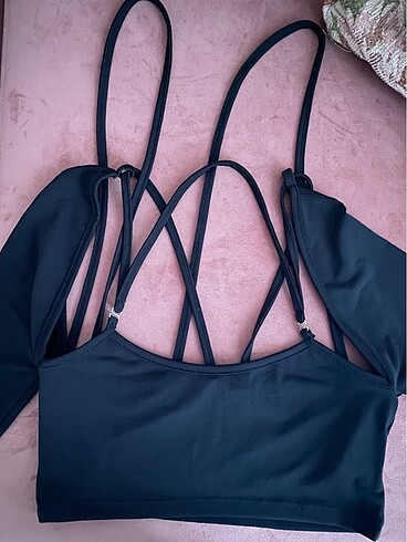 xs Beden Trendyolmilla Siyah Crop