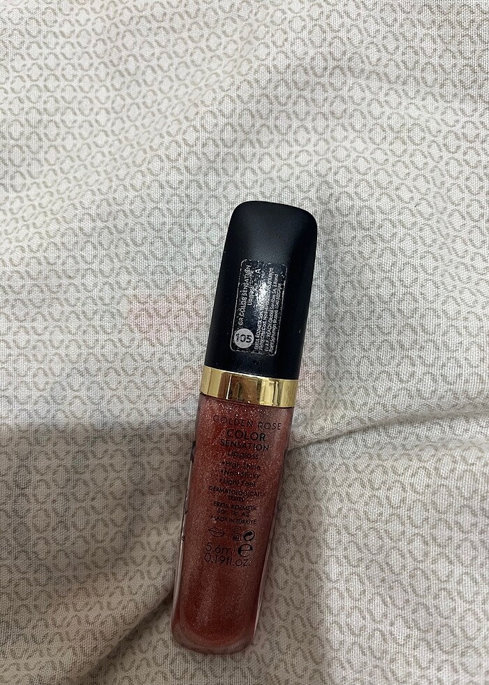 Golden rose lip gloss - Görsel 4