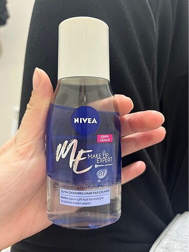 Nivea göz makyajı temizleme suyu