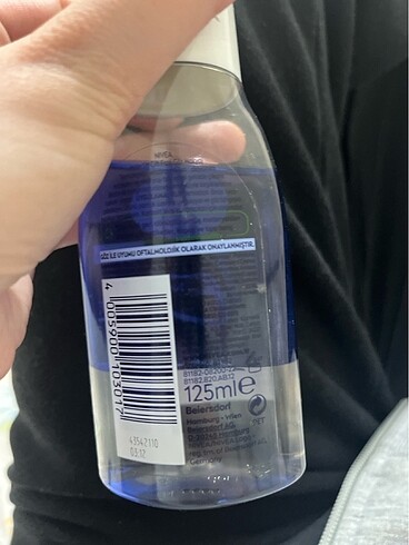 Beden Nivea göz makyajı temizleme suyu