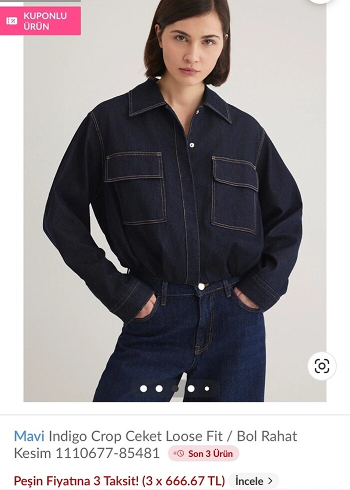 Mavi marka ceket - Görsel 2