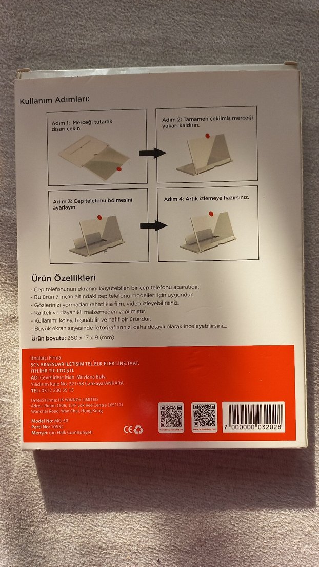 iThink Cep Telefonu Ekran Büyüteci - Görsel 2