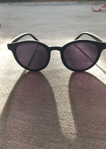 Siyah Minimalist Gotik Kadın Güneş Gözlüğü - Görsel 2