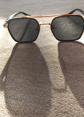 Klasik Siyah Tokalı Kadın Güneş Gözlüğü - Görsel 2