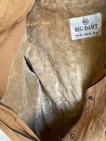 m Beden camel Renk Kadın mont parka