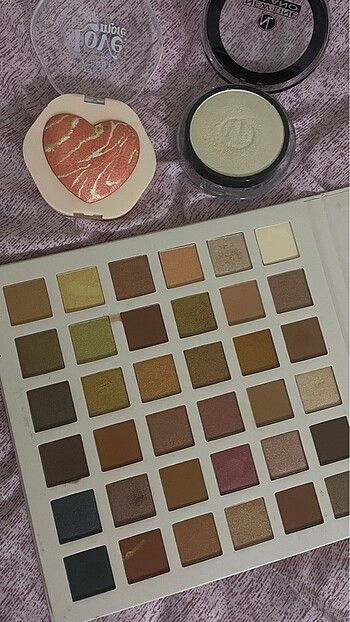 3?lü allık far paleti highlighter