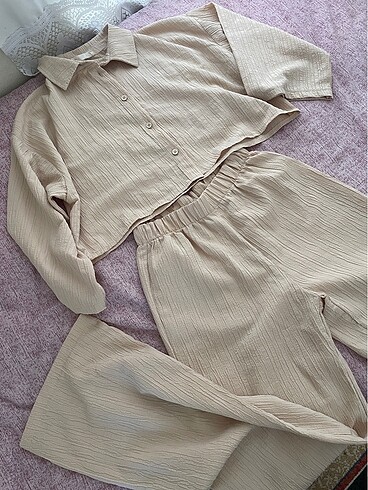 Krem ikili takım - Görsel 5