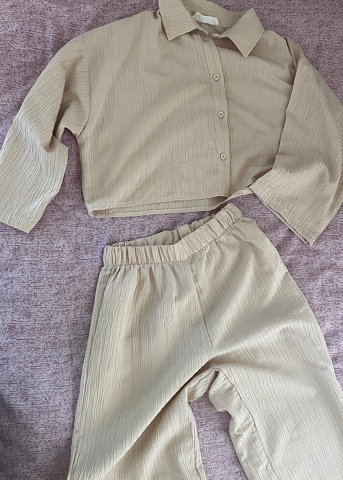 Krem ikili takım - Görsel 2