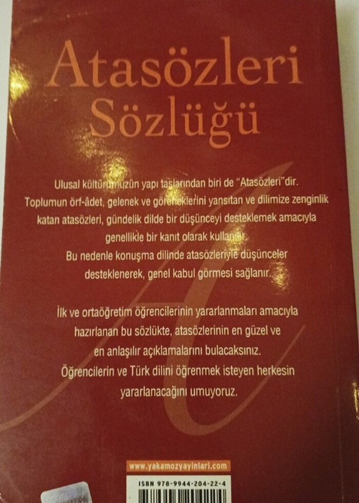 Atasözleri sözlüğü  - Görsel 2
