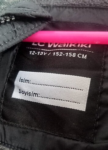 LC Waikiki LC Waikiki çocuk mont 12-13 yaş siyah mont yağmurluk 