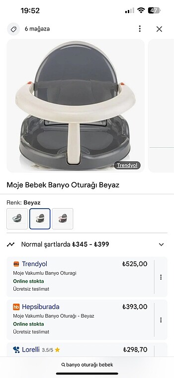  Beden Bebek taşıma çantası, banyo oturağı, örümcek