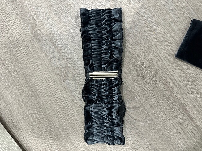 Kadife elbise - Görsel 5