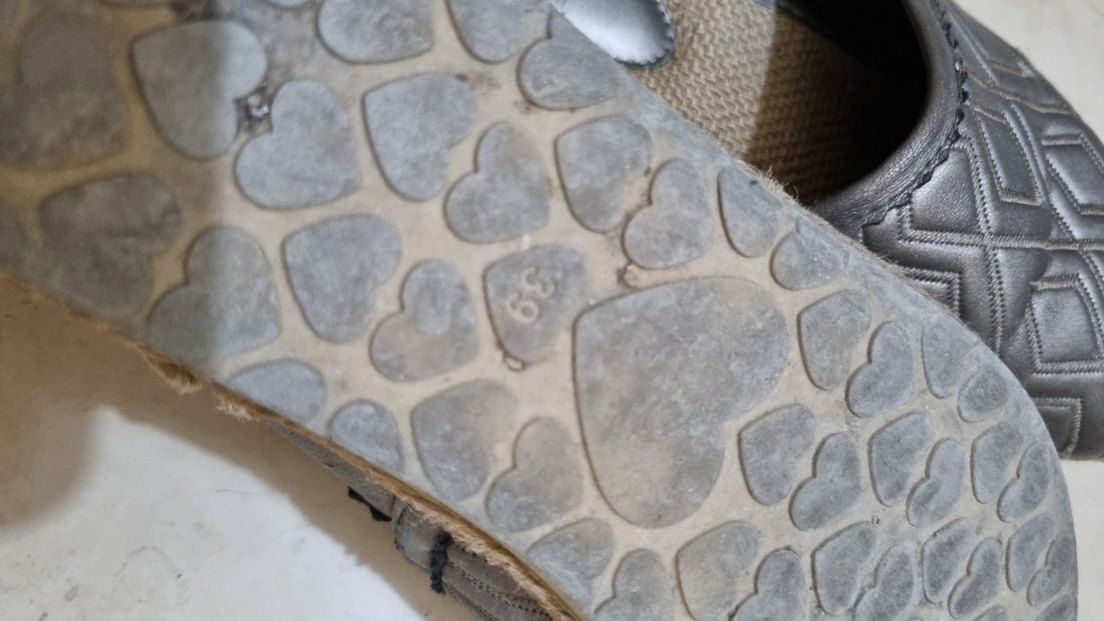 Gri Dolgu Topuklu Kadın Espadril - Görsel 4