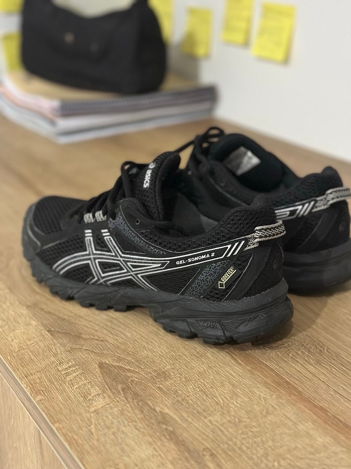 Siyah Erkek Asics Spor Ayakkabı - Görsel 2