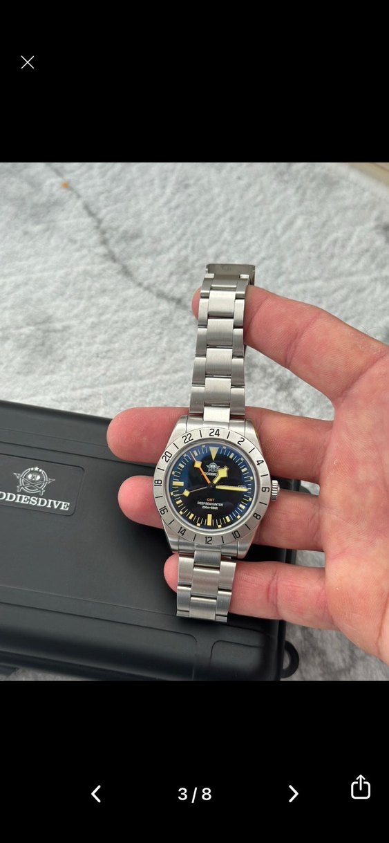 ADDIESDIVE Klasik Erkek Kol Saati Mavi Kadran - Görsel 2