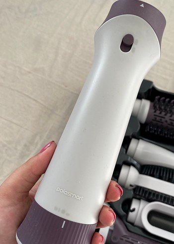 Dyson Mor ve Gri Saç Şekillendirici Seti