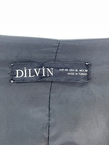 40 Beden siyah Renk Dilvin Blazer %70 İndirimli.