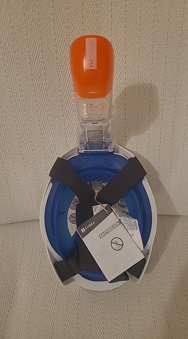 DECATHLON Easybreath Yetişkin Su Altı Keşif Maskesi - Görsel 3