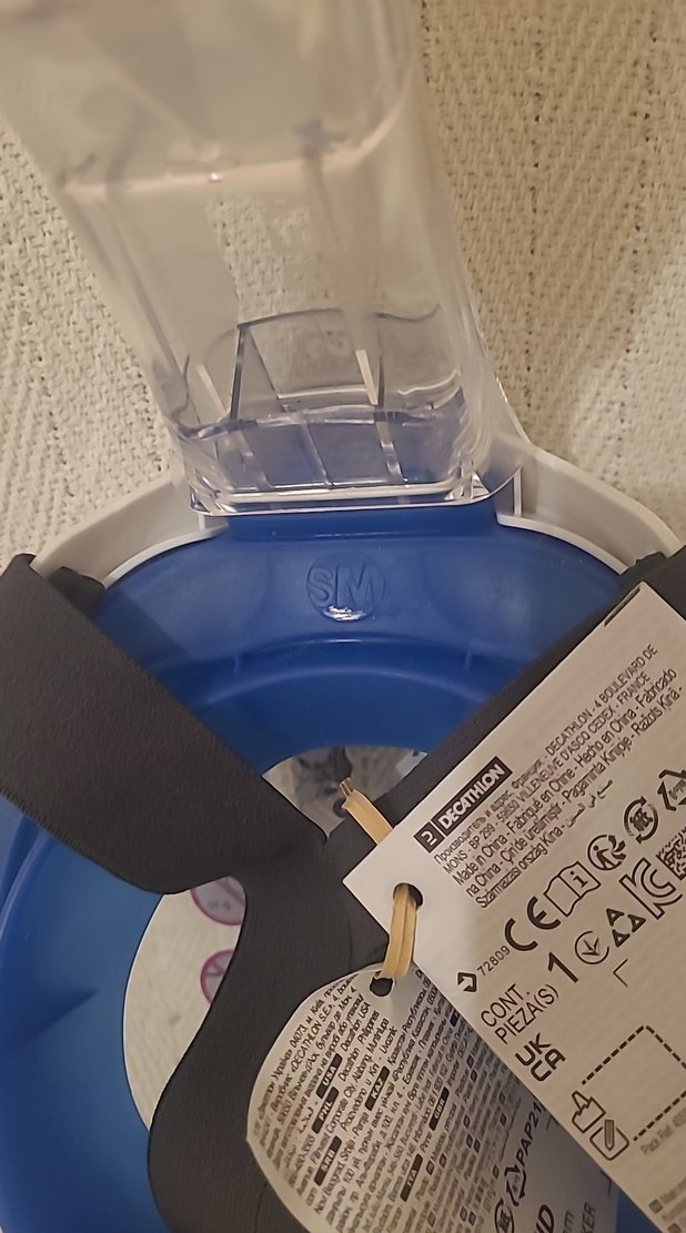 DECATHLON Easybreath Yetişkin Su Altı Keşif Maskesi - Görsel 5