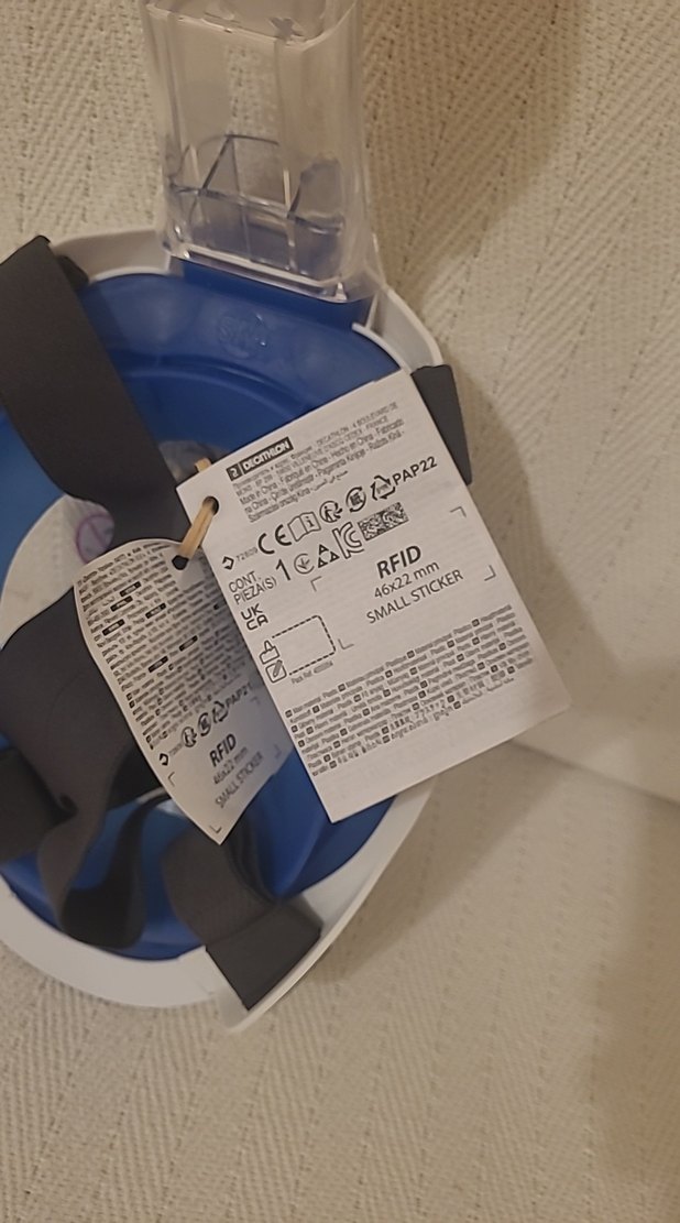 DECATHLON Easybreath Yetişkin Su Altı Keşif Maskesi - Görsel 4