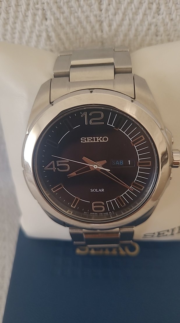 Seiko Solar Erkek kol Saatı - Görsel 5