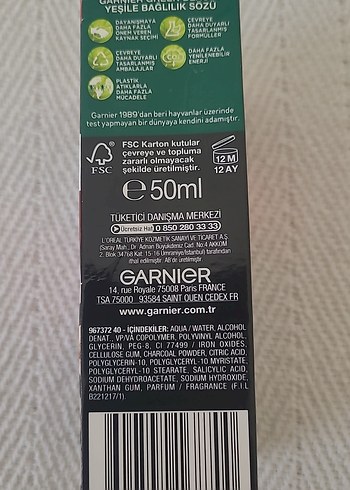 Garnier Siyah Nokta Karşıtı Kömürlü Maske - Görsel 3