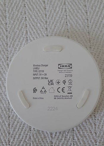 İkea Kablosuz Şarj cihazı - Görsel 2