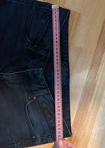 LOFT JEAN koyu gri kadın jean - Görsel 4