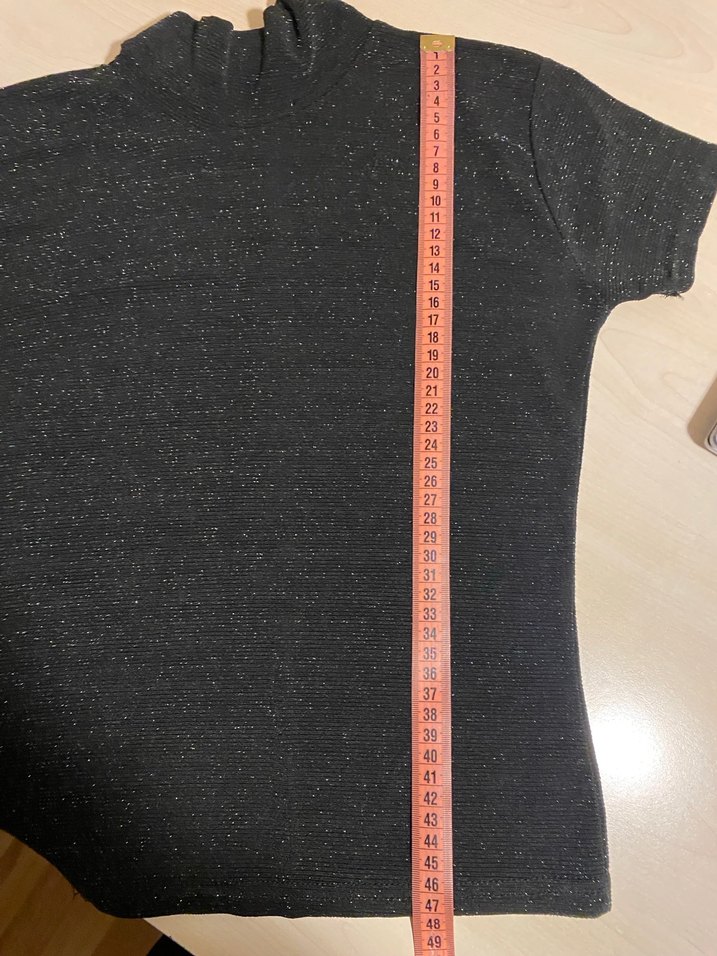 Kısa Kollu Balıkçı Yaka Kadın bluz - Görsel 3