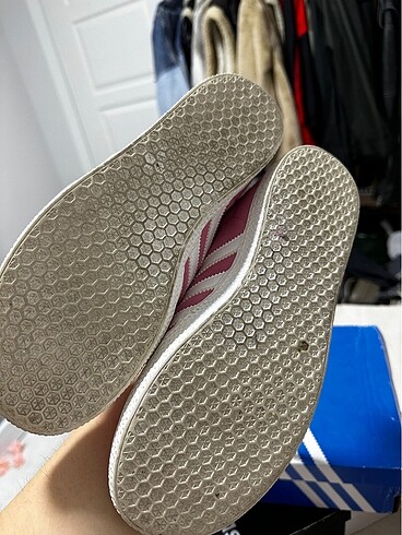37,5 Beden pembe Renk Adidas Gazelle
